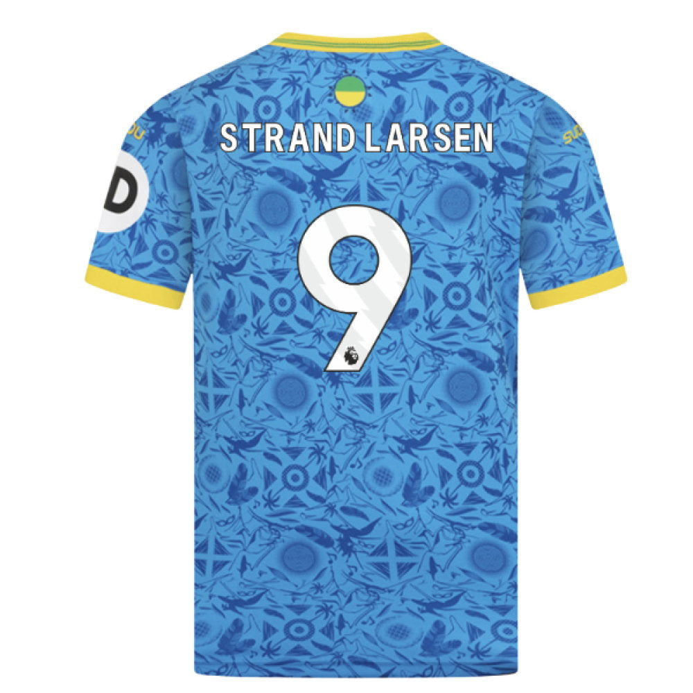 2025-2026 Wolves Third Shirt (Kids) (Strand Larsen 9)_0