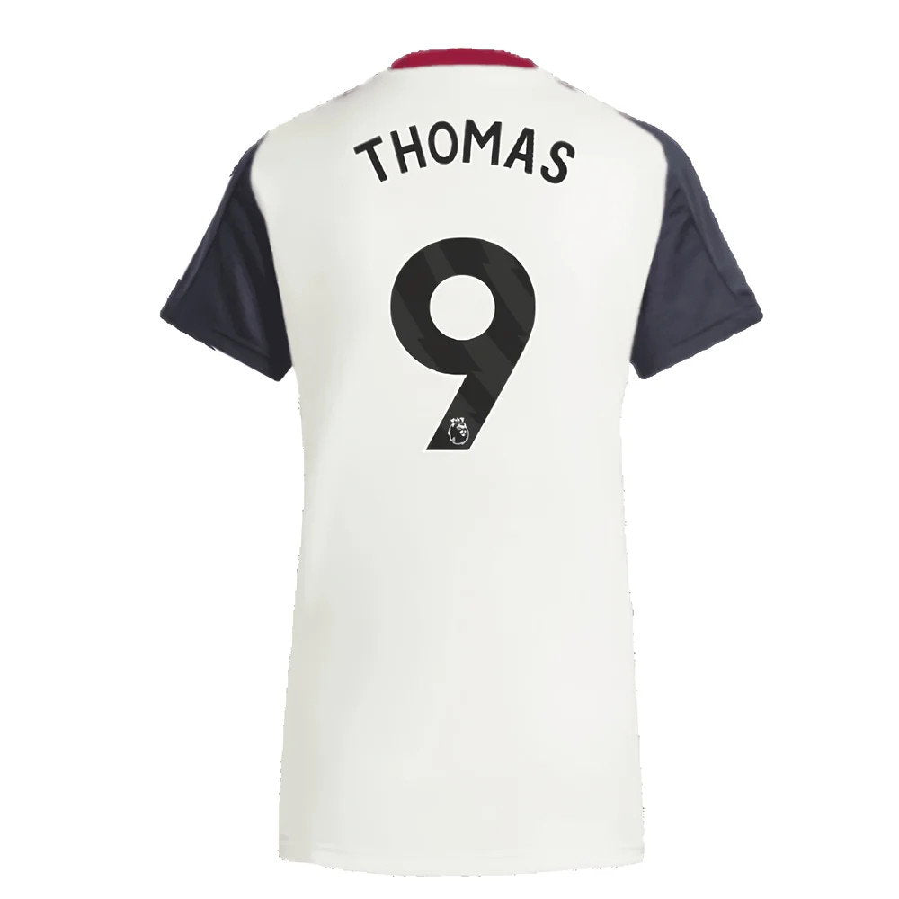 2025 Man Utd Training Jersey (Off White) - Womens (Thomas 9)_2
