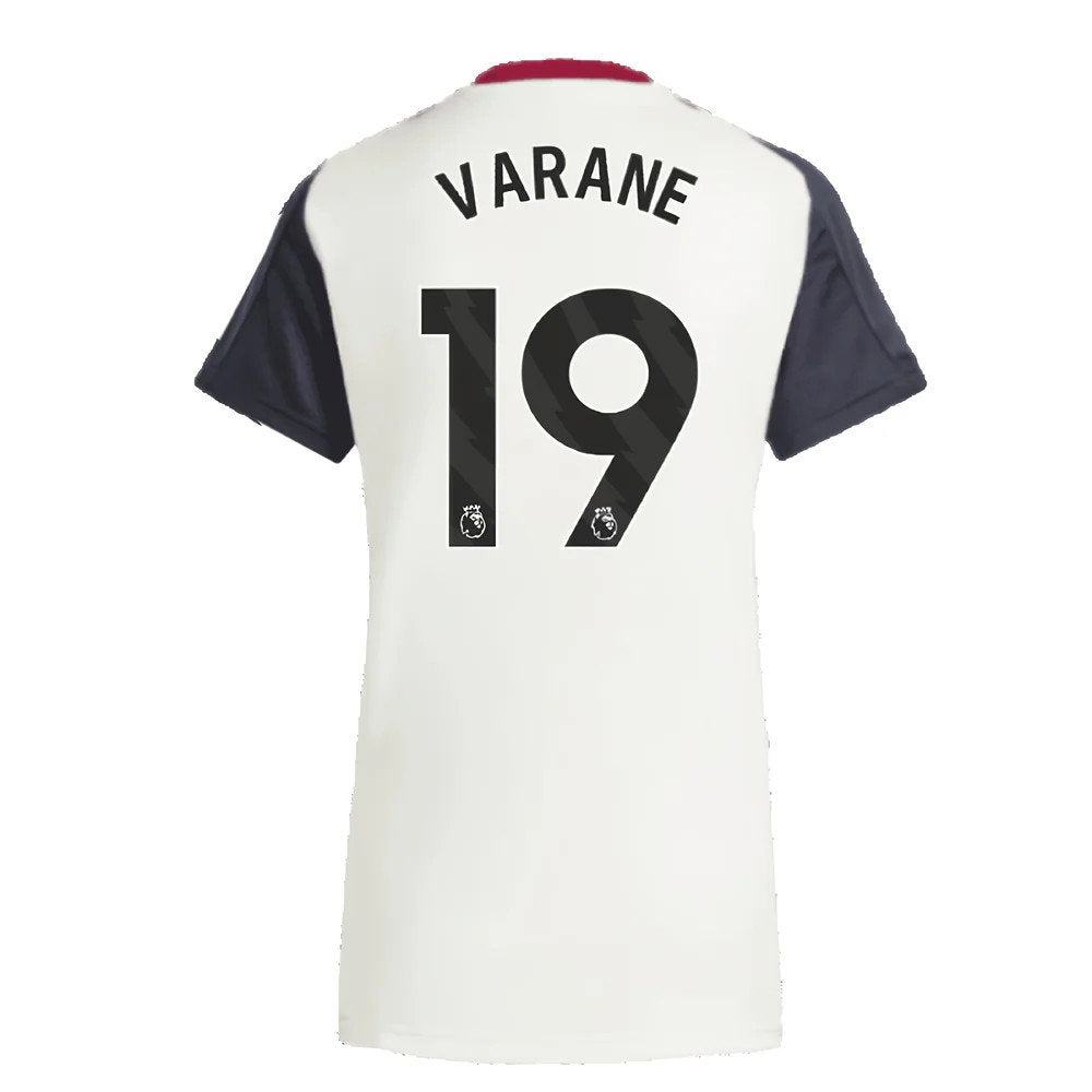 2025 Man Utd Training Jersey (Off White) - Womens (Varane 19)_2