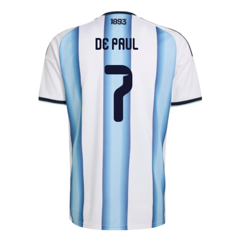 2026-2027 Argentina Home Shirt (De Paul 7)_0