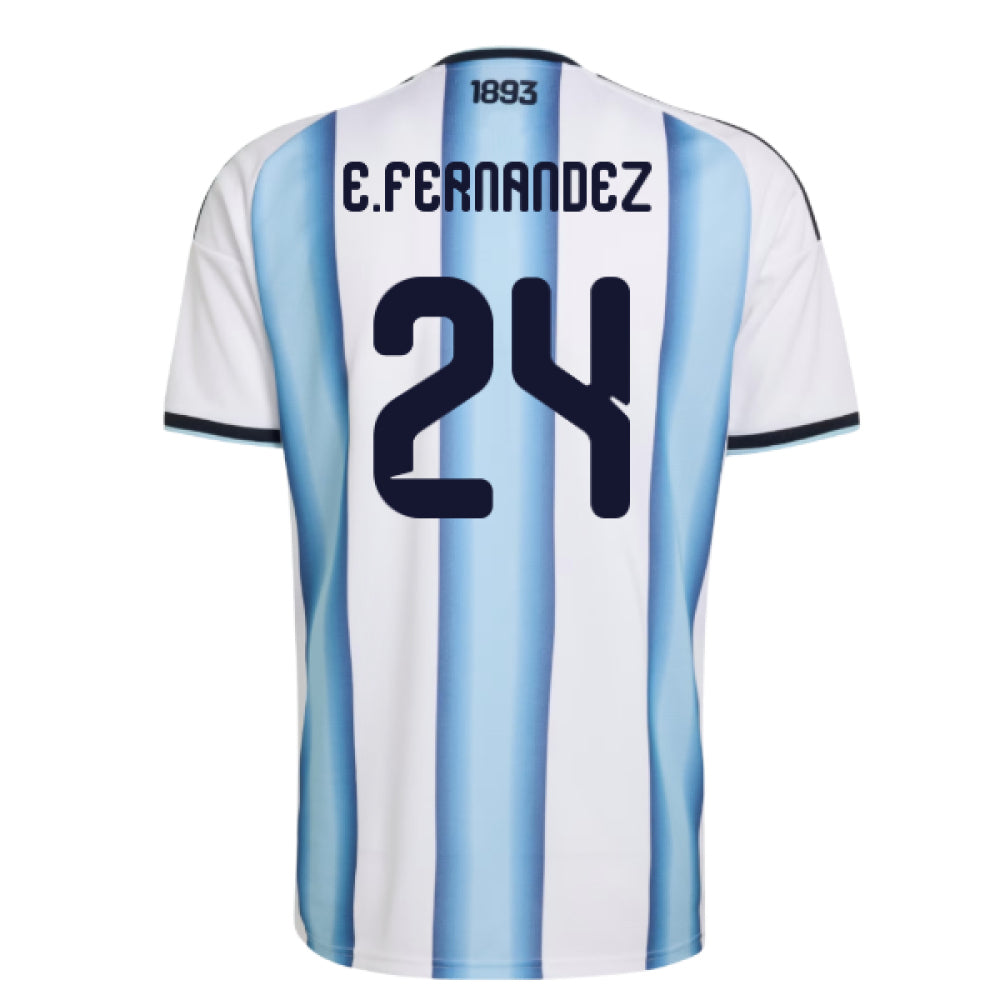 2026-2027 Argentina Home Shirt (E.Fernandez 24)_0