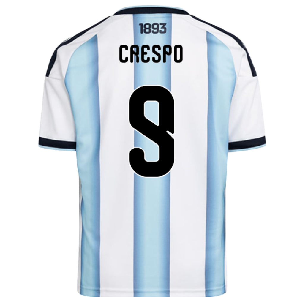 2026-2027 Argentina Home Shirt (Kids) (Crespo 9)_0