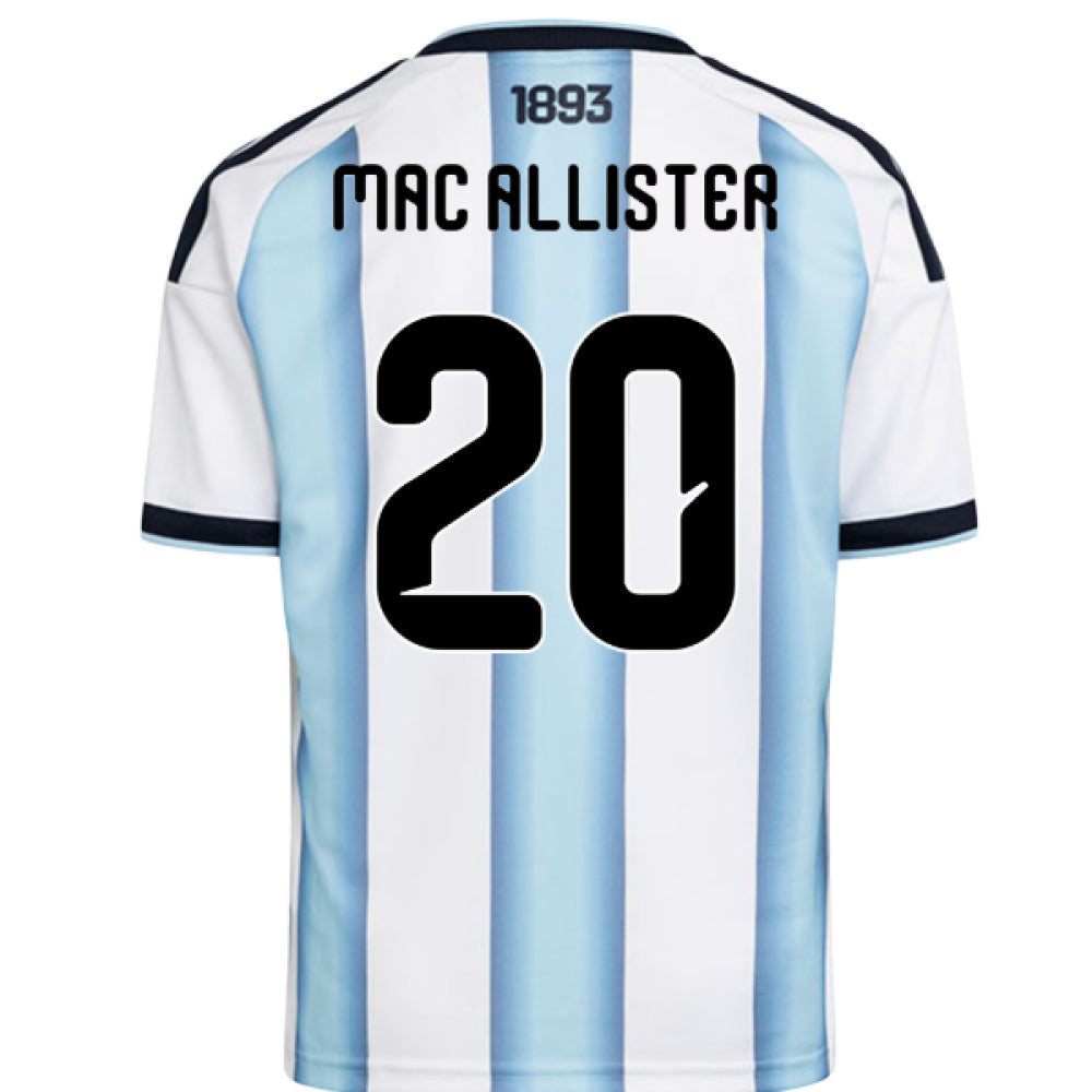 2026-2027 Argentina Home Shirt (Kids) (Mac Allister 20)_0