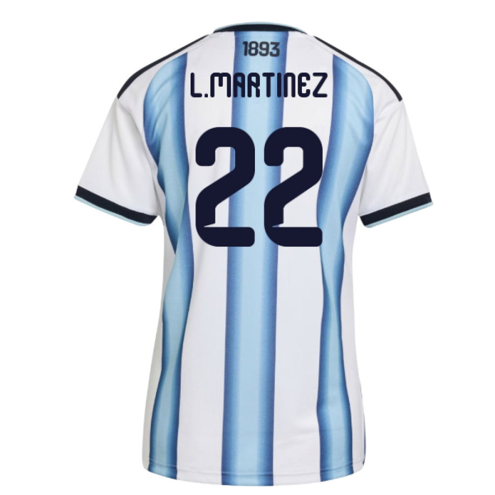 2026-2027 Argentina Home Shirt (Womens) (L.Martinez 22)_0