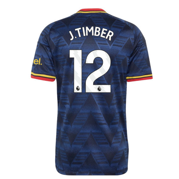 2026-2027 Arsenal Authentic Away Shirt (J.Timber 12)_0