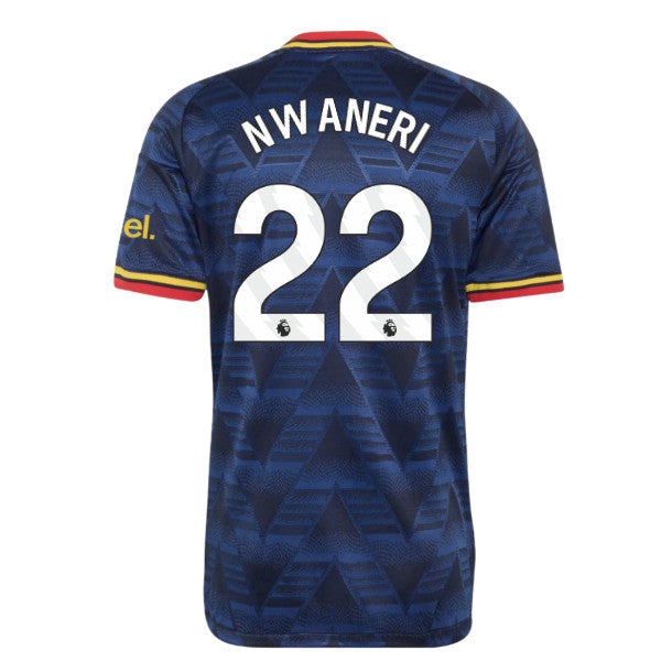 2026-2027 Arsenal Authentic Away Shirt (Nwaneri 22)_0
