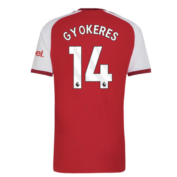 2026-2027 Arsenal Authentic Home Shirt (Gyokeres 14)_0