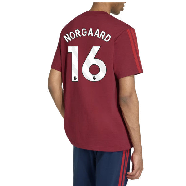 2026-2027 Arsenal DNA Tee (Burgundy) (Norgaard 16)_0