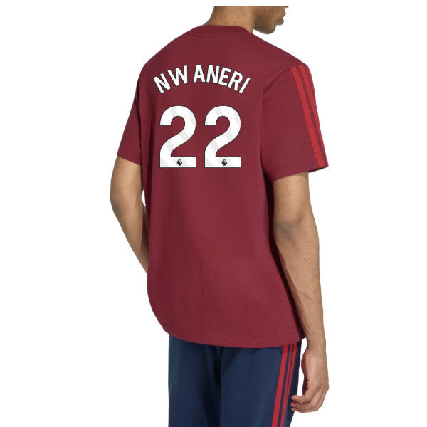 2026-2027 Arsenal DNA Tee (Burgundy) (Nwaneri 22)_0