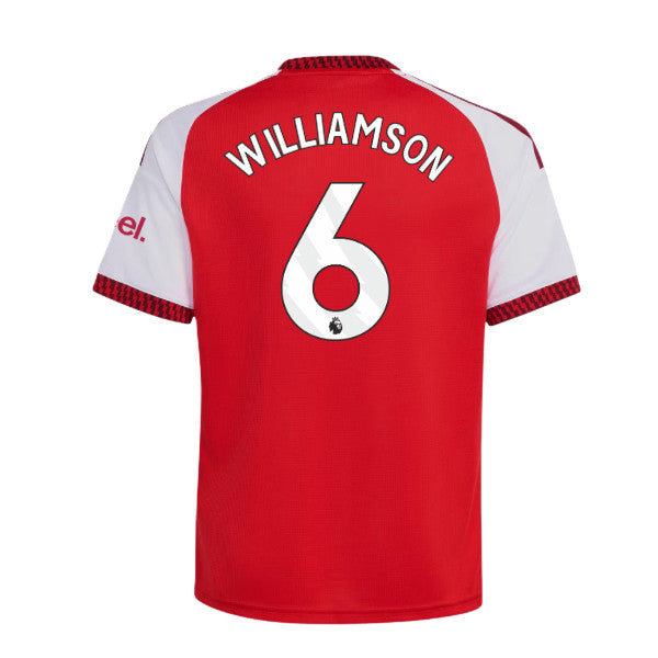 2026-2027 Arsenal Home Shirt (Kids) (Williamson 6)_0