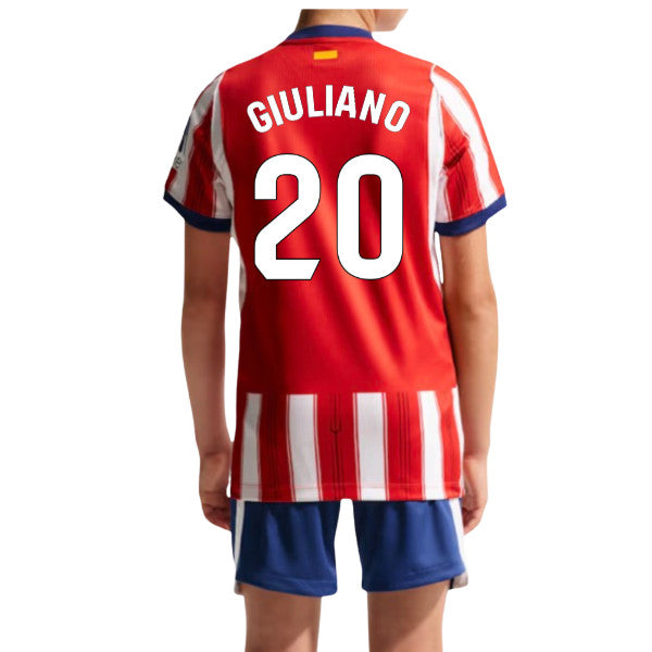2026-2027 Atletico Madrid Home Shirt (Kids) (Giuliano 20)_0