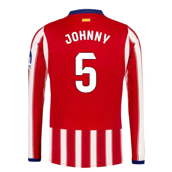 2026-2027 Atletico Madrid Long Sleeve Home Shirt (Johnny 5)_0
