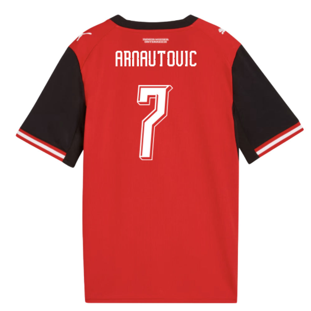 2026-2027 Austria Home Shirt (Kids) (Arnautovic 7)_0