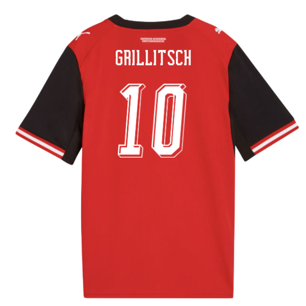 2026-2027 Austria Home Shirt (Kids) (Grillitsch 10)_0