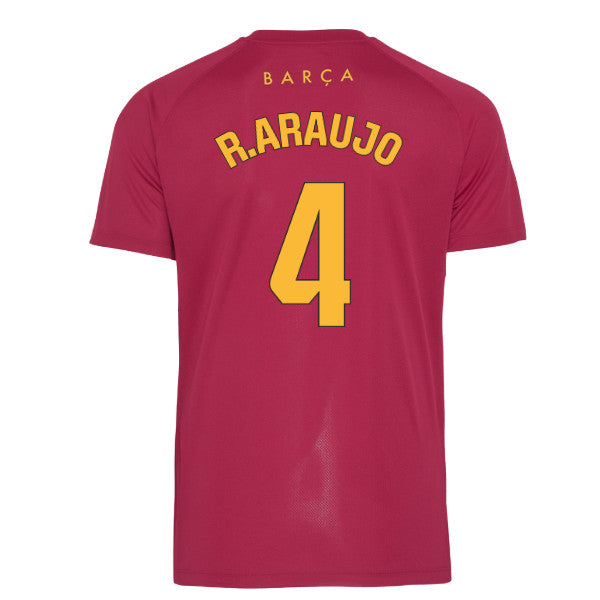 2026-2027 Barcelona Dri-Fit Strike Shirt (Noble Red) (R.Araujo 4)_0
