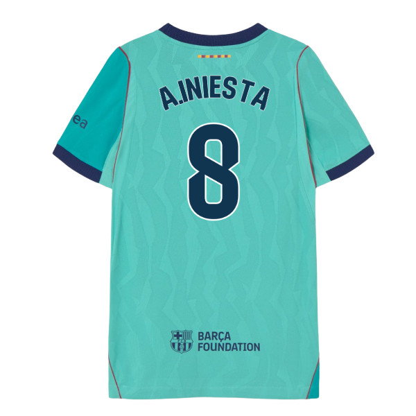 2026-2027 Barcelona Third Shirt (Kids) (A.Iniesta 8)_0