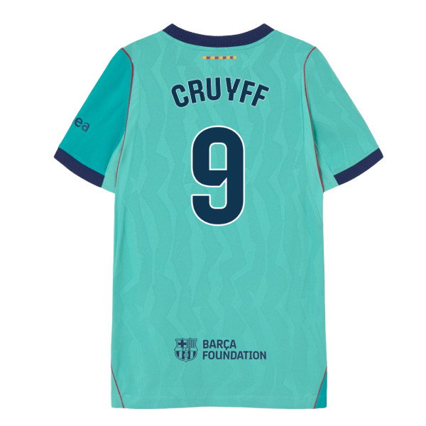 2026-2027 Barcelona Third Shirt (Kids) (Cruyff 9)_0