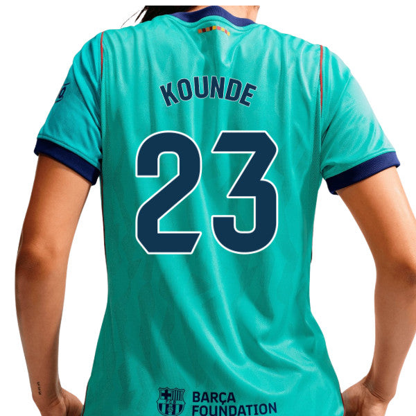 2026-2027 Barcelona Third Shirt (Womens) (Kounde 23)_0