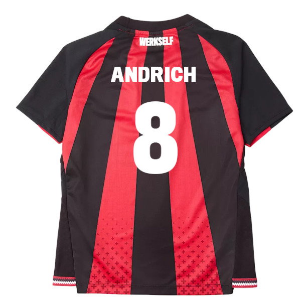 2026-2027 Bayer Leverkusen Home Shirt (Kids) (Andrich 8)_0