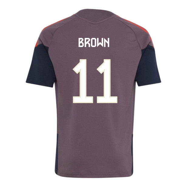 2026-2027 Bayern Munich EU Training Jersey (Shadow Fig) - Kids (Brown 11)_0