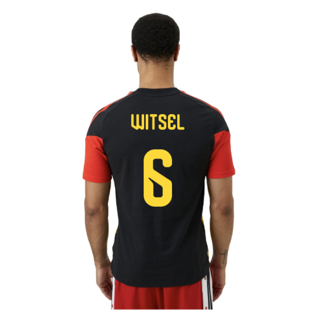 2026-2027 Belgium Training Tee (Black) (Witsel 6)_0