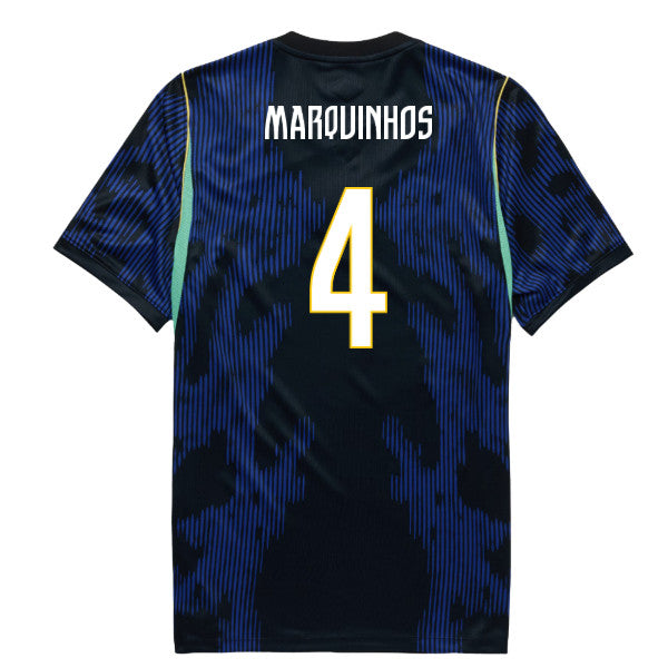 2026-2027 Brazil Away Shirt (Womens) (Marquinhos 4)_0
