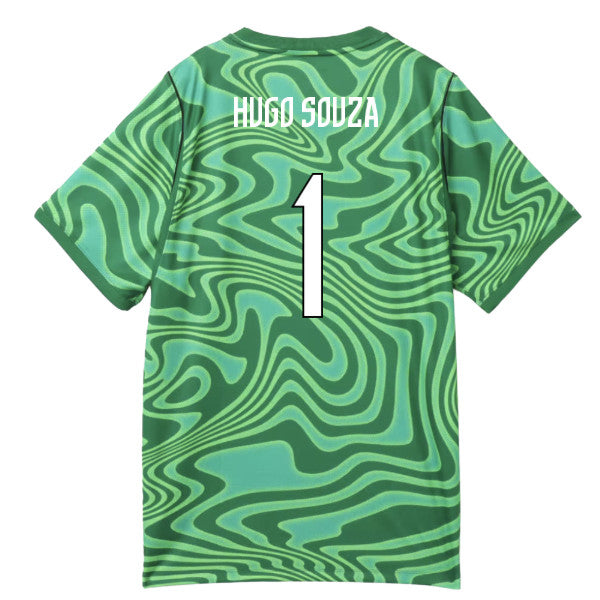 2026-2027 Brazil Goalkeeper Shirt (Green) - Kids (Hugo Souza 1)_0