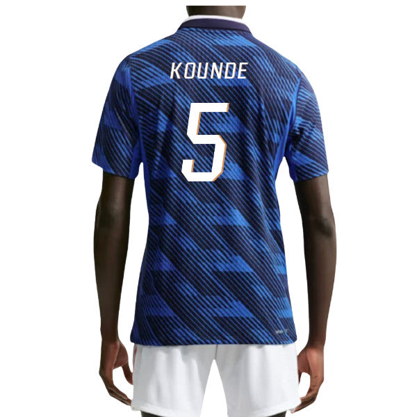 2026-2027 France Aero-Fit Authentic Match Home Shirt (Kounde 5)_0
