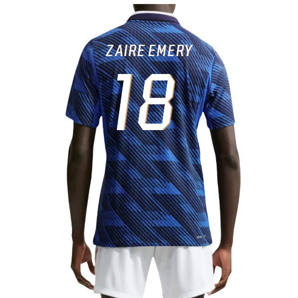 2026-2027 France Aero-Fit Authentic Match Home Shirt (Zaire Emery 18)_0