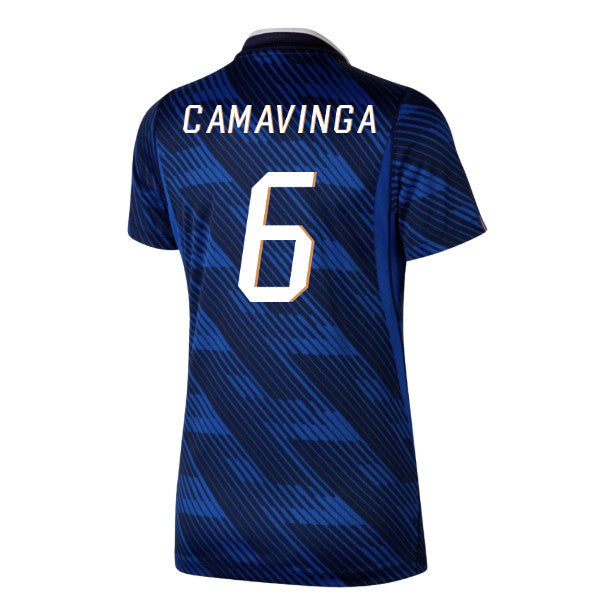 2026-2027 France Home Shirt (Womens) (Camavinga 6)_0