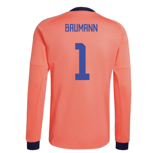 2026-2027 Germany Away Goalkeeper LS Shirt (Coral Fusion) (Baumann 1)_0