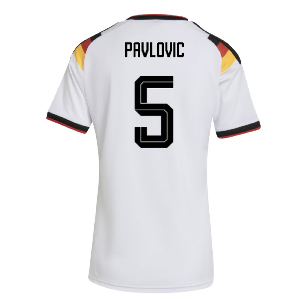 2026-2027 Germany Home Shirt (Womens) (Pavlovic 5)_0