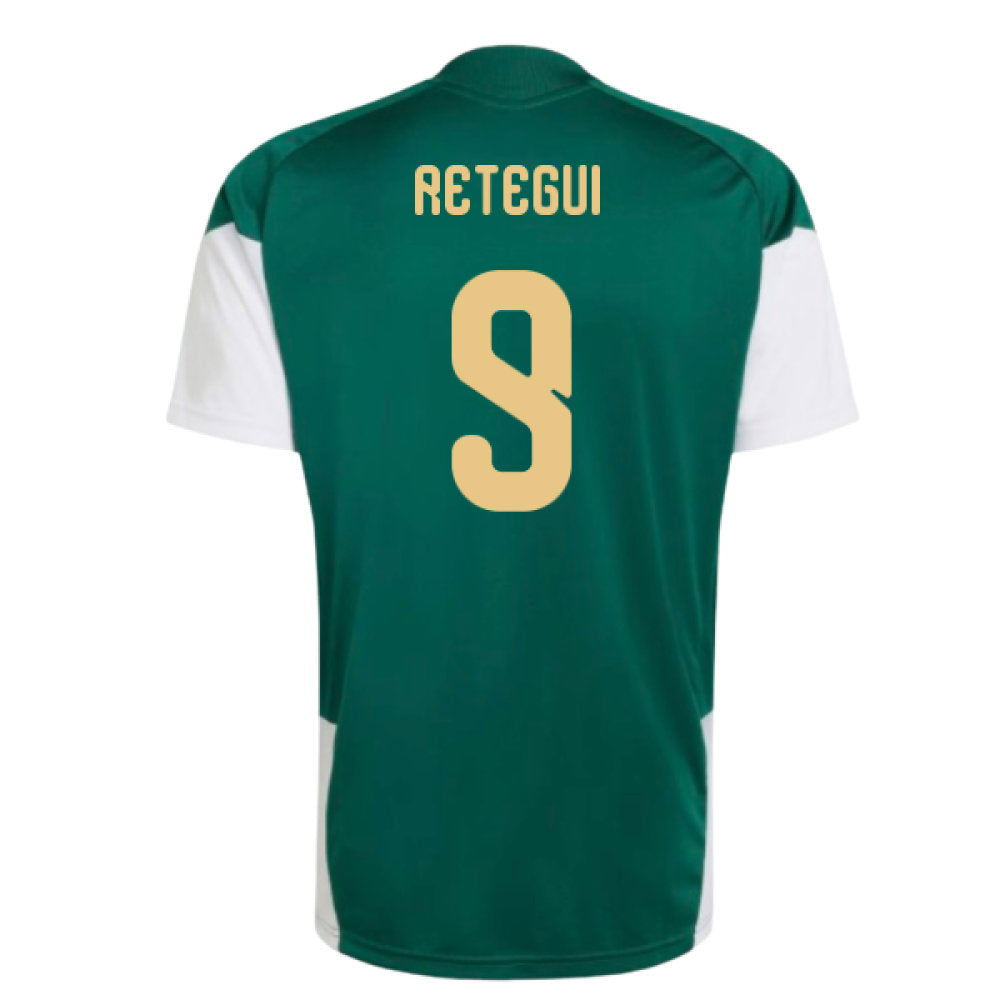 2026-2027 Italy Training Jersey (Green) (Retegui 9)_0