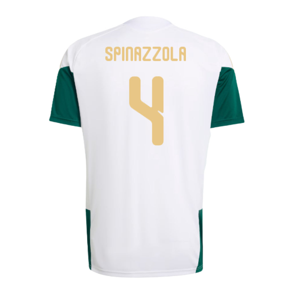 2026-2027 Italy Training Jersey (White) (Spinazzola 4)_0