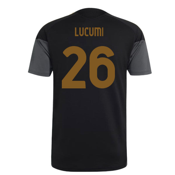 2026-2027 Juventus EU Training Jersey (Black) (Lucumi 26)_0