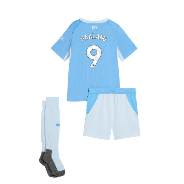 2026-2027 Man City Home Mini Kit (Haaland 9)_0