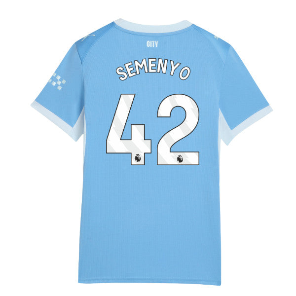 2026-2027 Man City Home Shirt (Womens) (Semenyo 42)_0