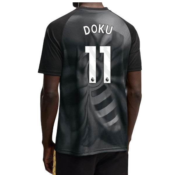 2026-2027 Man City Warm Up Jersey (Black) (Doku 11)_0