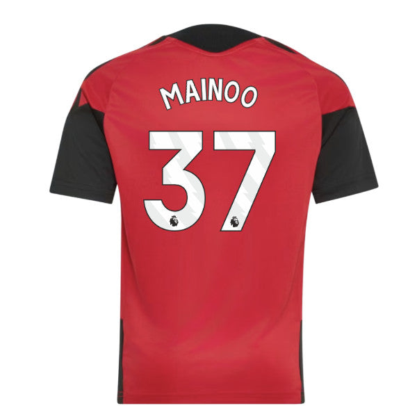 2026-2027 Man Utd Training Jersey (Red) - Kids (Mainoo 37)_0