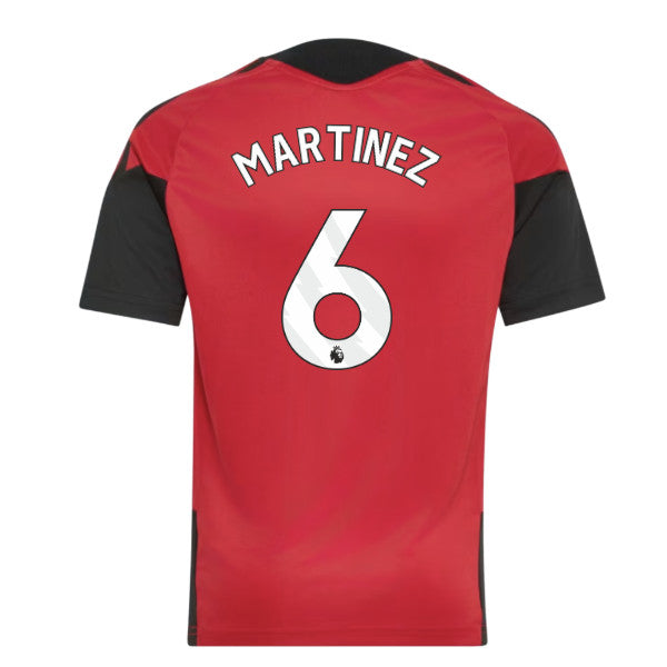 2026-2027 Man Utd Training Jersey (Red) - Kids (Martinez 6)_0