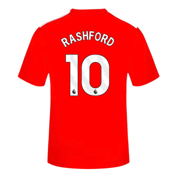 2026-2027 Manchester United Home FAN Shirt (Kids) (Rashford 10)_0