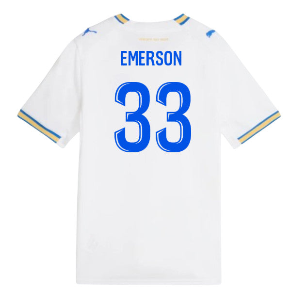 2026-2027 Marseille Home Shirt (Kids) (Emerson 33)_0