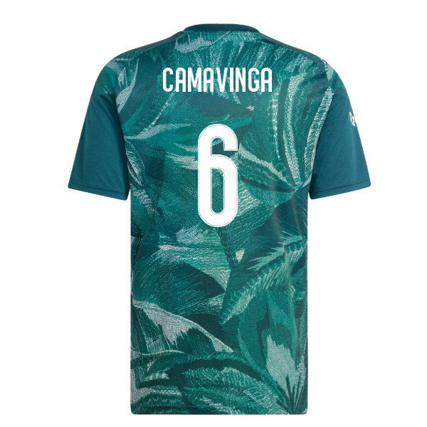 2026-2027 Real Madrid Pre-Match Shirt (Aurora Ivy) (Camavinga 6)_0