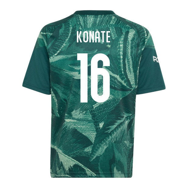 2026-2027 Real Madrid Pre-Match Shirt (Aurora Ivy) - Kids (Konate 16)_0