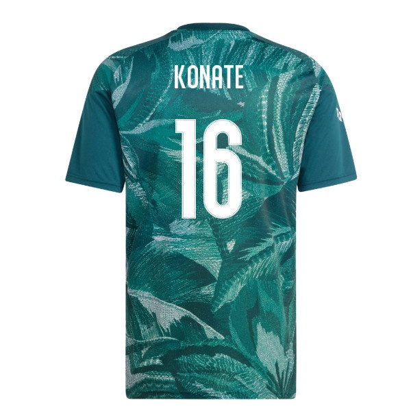 2026-2027 Real Madrid Pre-Match Shirt (Aurora Ivy) (Konate 16)_0