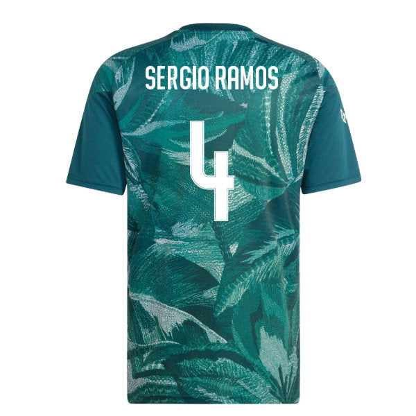 2026-2027 Real Madrid Pre-Match Shirt (Aurora Ivy) (Sergio Ramos 4)_0