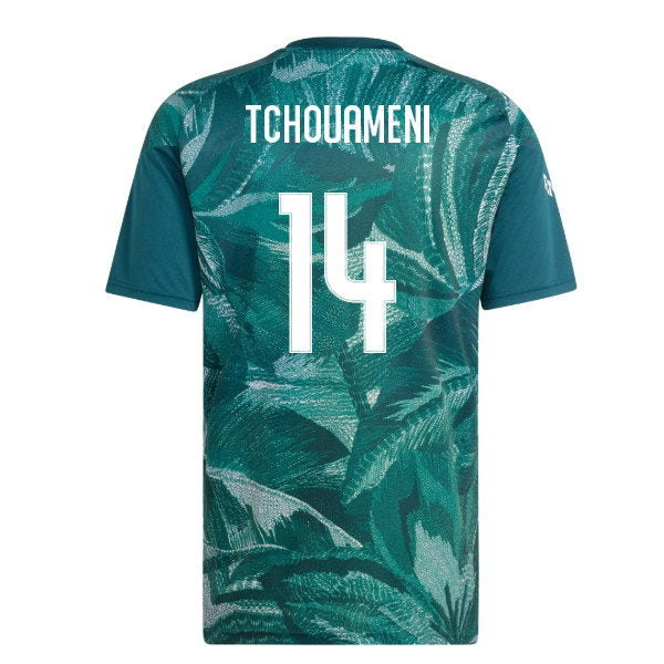 2026-2027 Real Madrid Pre-Match Shirt (Aurora Ivy) (Tchouameni 14)_0