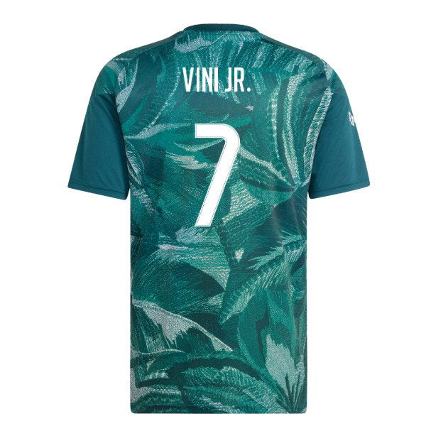 2026-2027 Real Madrid Pre-Match Shirt (Aurora Ivy) (Vini Jr. 7)_0