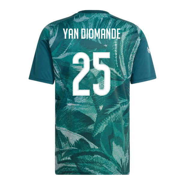 2026-2027 Real Madrid Pre-Match Shirt (Aurora Ivy) (Yan Diomande 25)_0