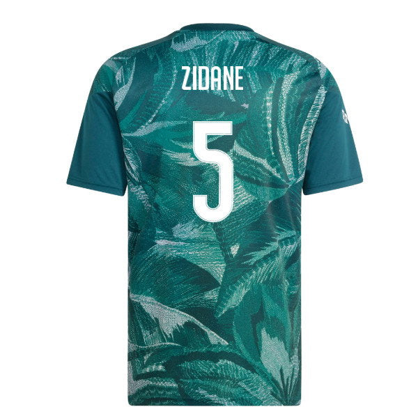 2026-2027 Real Madrid Pre-Match Shirt (Aurora Ivy) (Zidane 5)_0